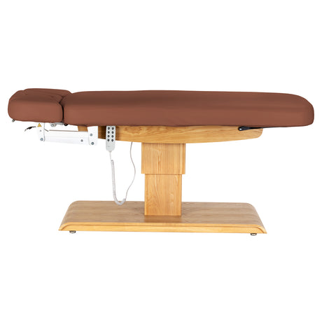 Sillon Relax · castanho / castanho-claro · vista lateral
