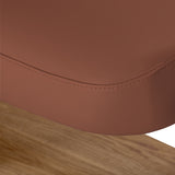 Sillon Relax · castanho / castanho-claro · costura da borda