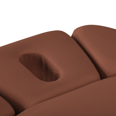 Sillon Relax · castanho / castanho-claro · abertura para o rosto