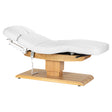 Sillon Relax · branco / castanho-claro · posição semideitada