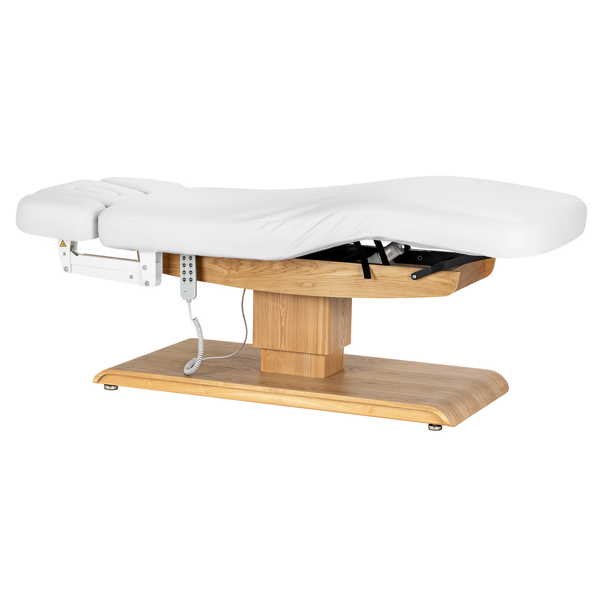 Sillon Relax · branco / castanho-claro · posição horizontal