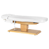 Sillon Relax · branco / castanho-claro · posição horizontal