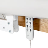 Sillon Relax · branco / castanho-claro · comando