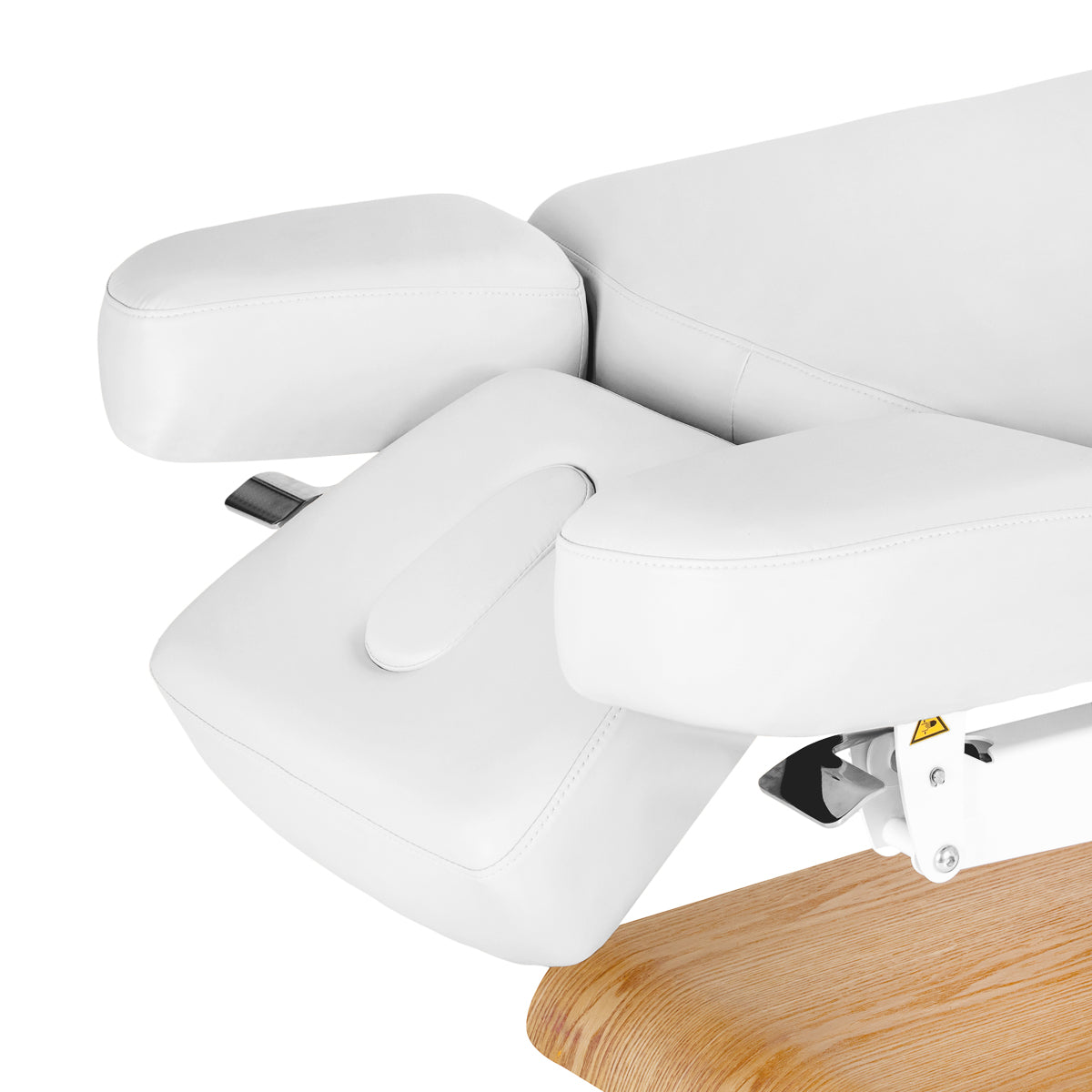 Sillon Relax · branco / castanho-claro · segmentos laterais móveis