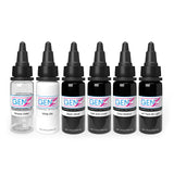 Intenze Ink Gen-Z Mark Mahoney Gangster Grey Conjunto 6x30ml