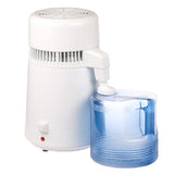 Electrical water distiller SUN 4L 750W by Beauty System, showing the sleek stainless steel appliance with digital controls.