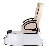 Pedicure Chair with Massage BR-3820D Cream - BVShop