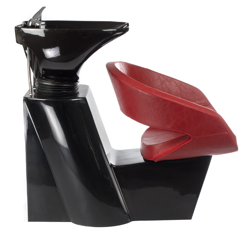 Hair washing station Paolo BH-8031 red - BVShop