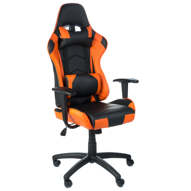 Fotel gamingowy RACER CorpoComfort BX-3700 Pomarań - BVShop