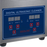 Beauty System Hydro ultrasonic cleaner 1.6L BS-UC2 with 50W power, shown with water and cleaning basket for jewelry and small items.