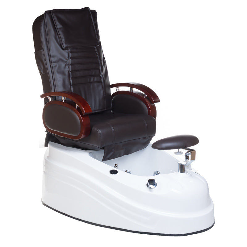Fotel do pedicure z masażem BR-2307 Brown - BVShop