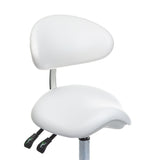 Taboret medyczny z oparciem BD-Y925 White - BVShop
