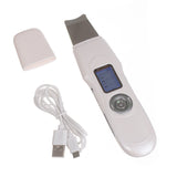 Wireless Cavitation Peeling EMS device by Beauty System, showing its sleek handheld design with control buttons and display screen.