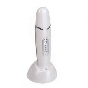 Wireless Cavitation Peeling EMS Device BI-8022 from Beauty System showing sleek handheld skincare tool with control buttons.