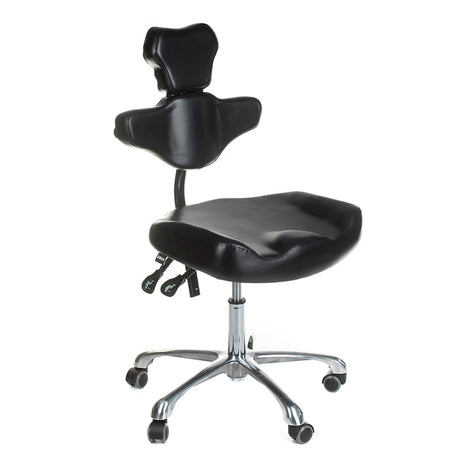 Tattoo Artist swivel stool with back MIKA INKOO - BVShop