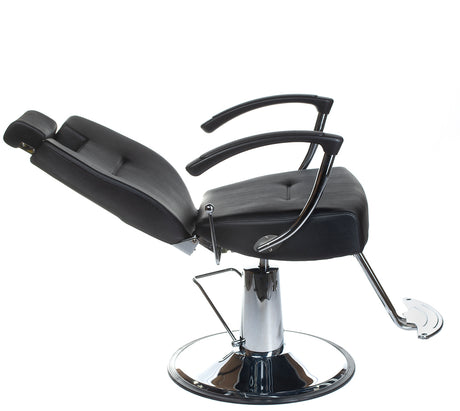 Fotel barberski HEKTOR BH-3208 Black - BVShop