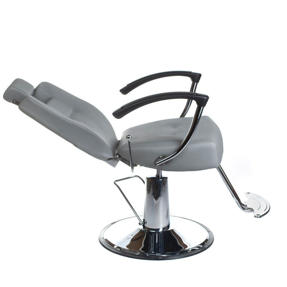 Barber Chair HEKTOR BH-3208 Light Gray - BVShop