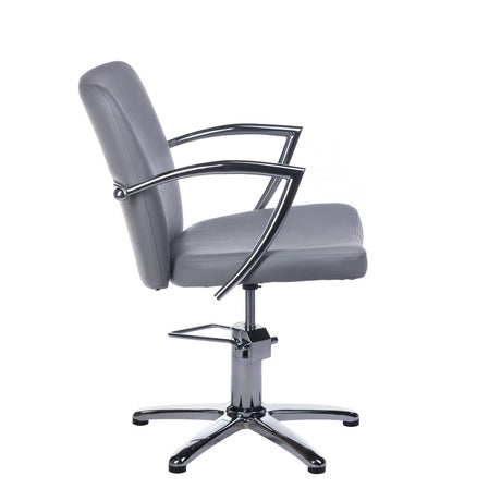 Hairdressing chair LIVIO light gray BH-8173 - BVShop