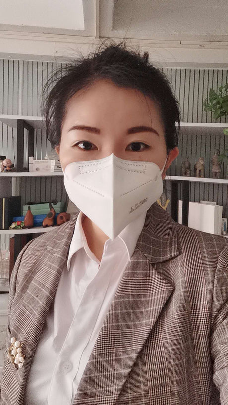 100x Protective Mask KN95 FFP2 CE Certificate - BVShop