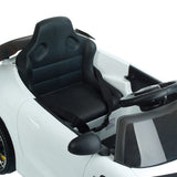Children's Mercedes white hairdressing chair by Beauty System with adjustable height and cushioned seat for kids' salon use.