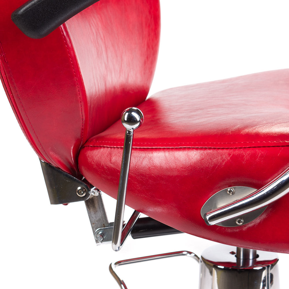 Fotel barberski HEKTOR BH-3208 Red - BVShop