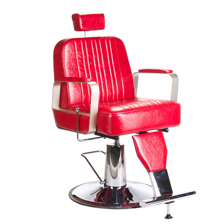 Fotel barberski HOMER BH-31237 Red - BVShop