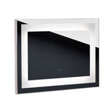Beauty System LED-lit mirror New York 50x70cm with bright LED lighting, modern bathroom or vanity mirror, sleek design.