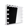 LED illuminated mirror by Beauty System, Hollywood style, 120x80cm, with built-in lighting and sleek modern design.