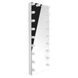 Hollywood LED illuminated mirror by Beauty System, 175 x 80cm, featuring bright LED lights and sleek modern design.