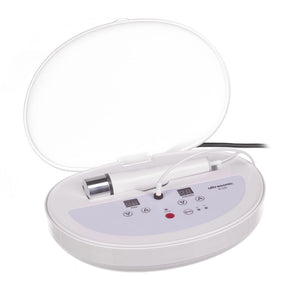 Beauty System Ultrasonic Device BR-625 with sleek design and control panel for facial skincare treatments.