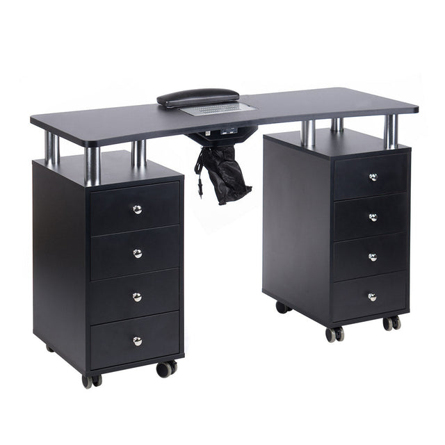 Manicure table with a dust outlet hole BD-3425+O Cza - BVShop