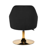 4Rico swivel chair QS-BL14G black - BVShop