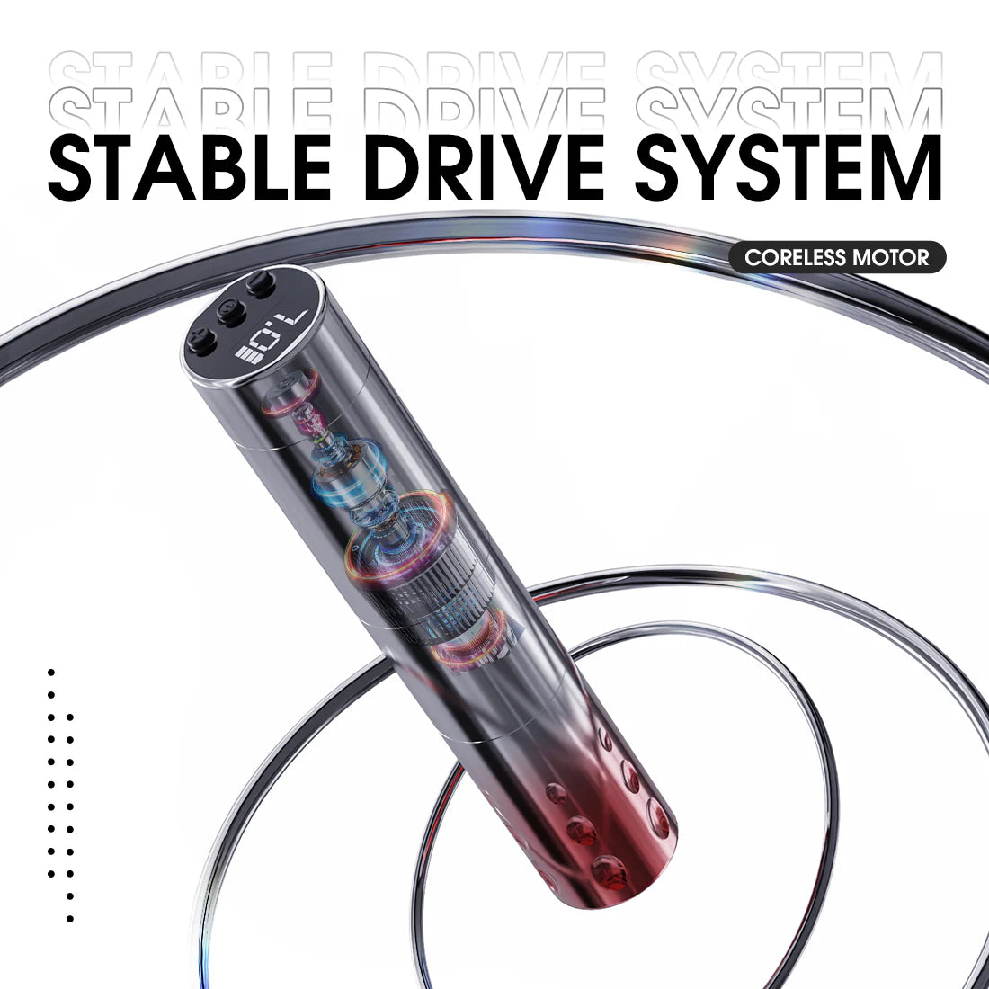 Máquina de Tatuagem Sem Fios Mast para PMU com Traço de 3,0 mm