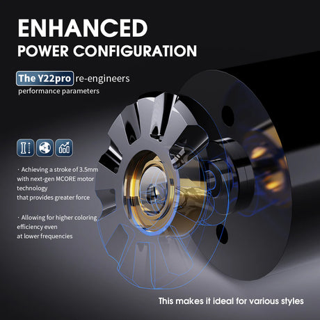 MAST Tour Y22 Pro Wireless Tattoo Pen Machine Wireless Bluetooth Verison - BVShop