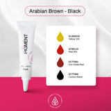 O Pigmento Microblading Arabian Brown-Black Pigment 10ml