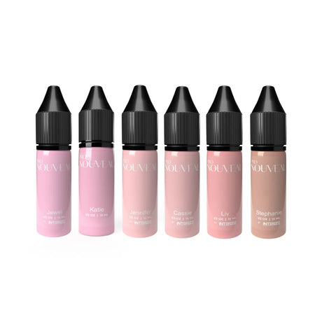 Coleção de Batons Blush Pro Nouveau da Intenze 6x15ml