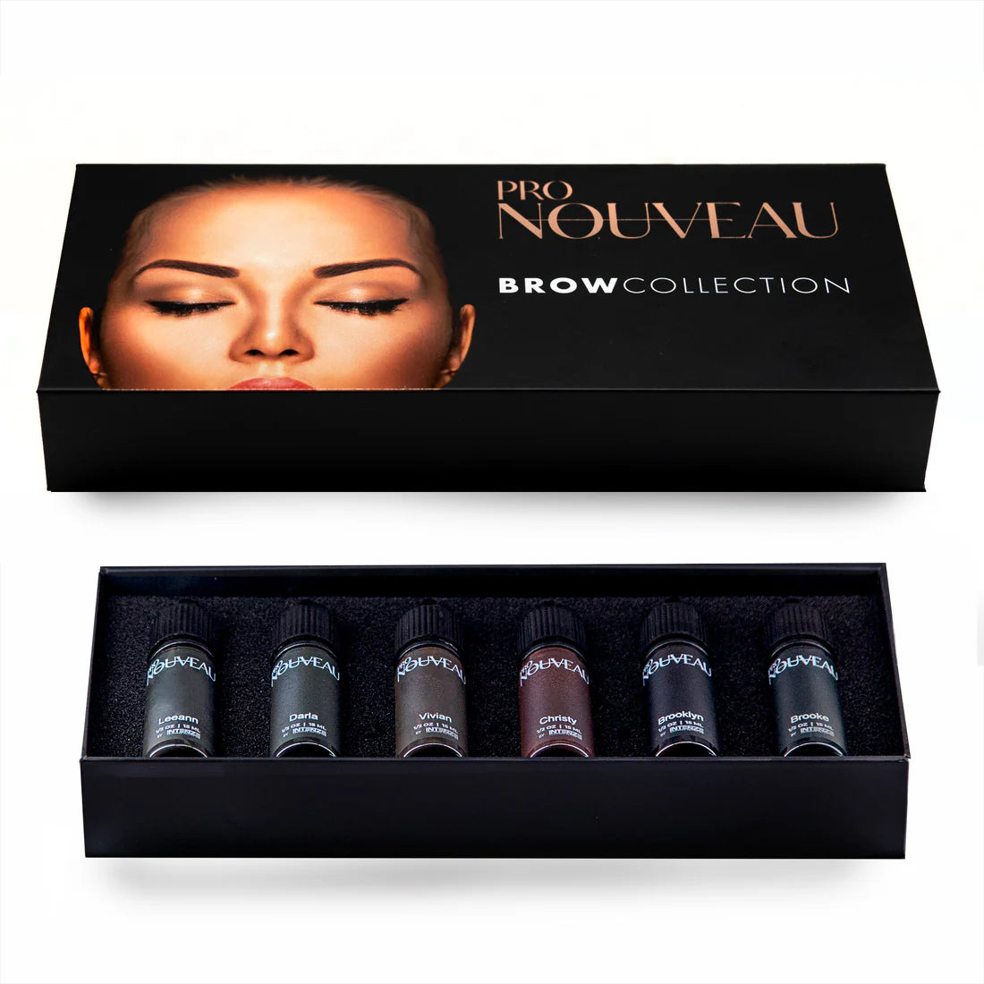 Coleção Pro Nouveau para Sobrancelhas da Intenze 6x15ml