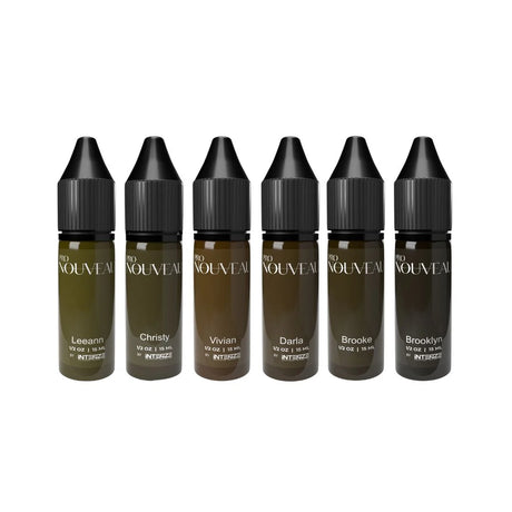 Coleção Pro Nouveau para Sobrancelhas da Intenze 6x15ml