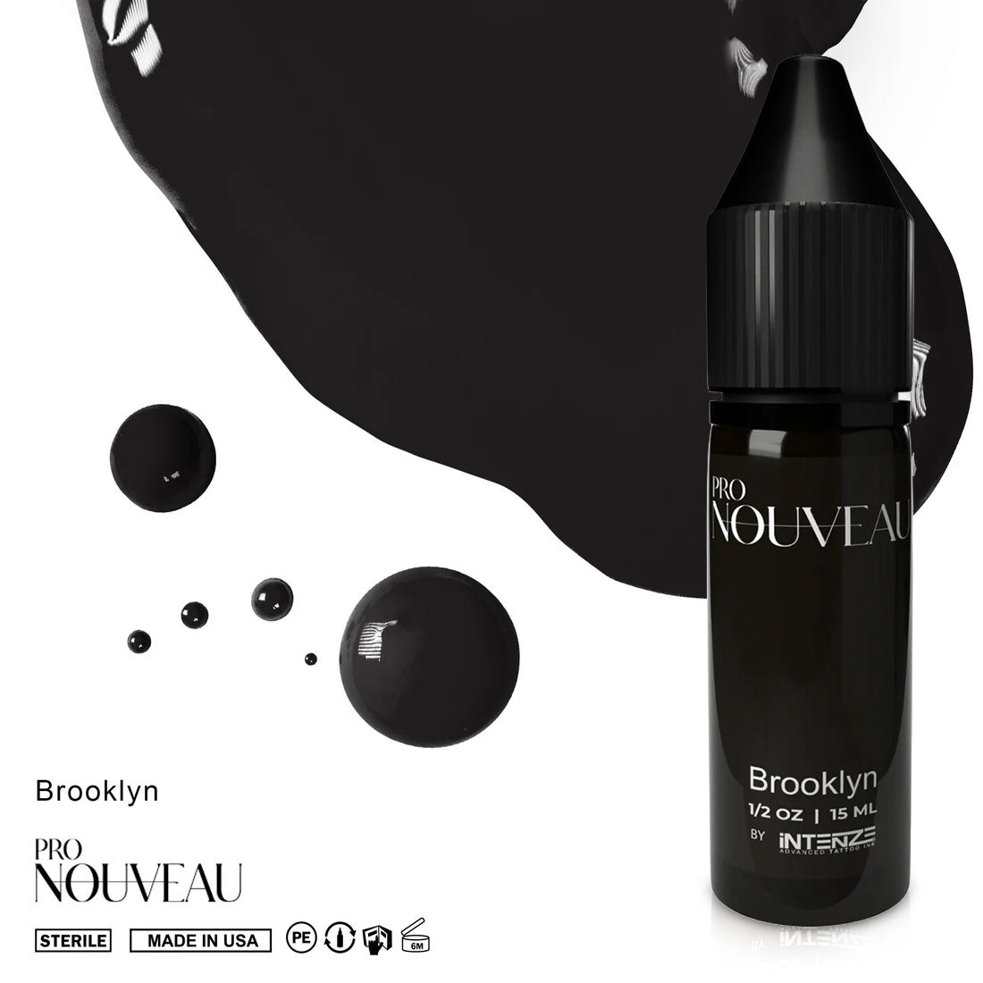 Pigmentos Pro Nouveau para Sobrancelhas da Intenze Brooklyn 15ml