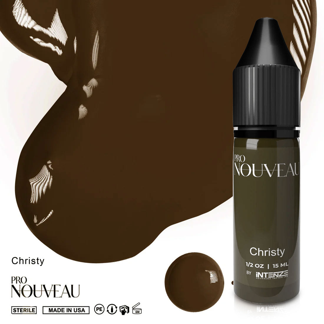 Coleção Pro Nouveau para Sobrancelhas da Intenze 6x15ml