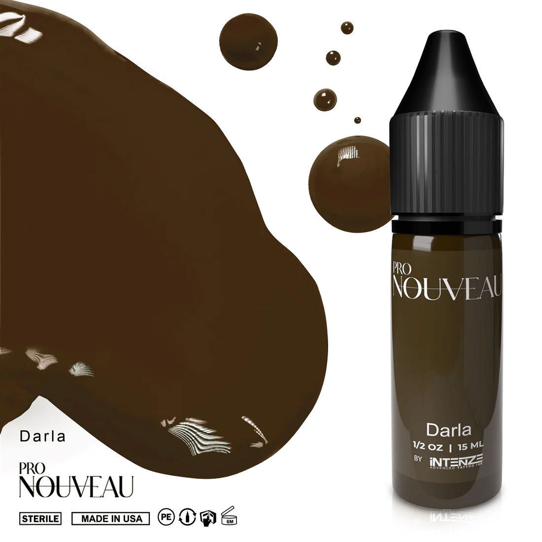 Coleção Pro Nouveau para Sobrancelhas da Intenze 6x15ml