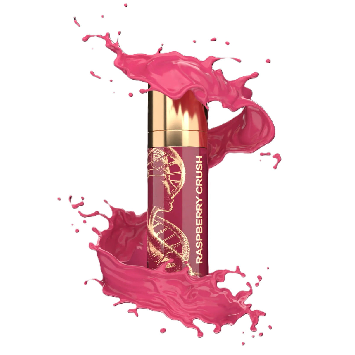 BROW DADDY × DNA Pigments Gold Collection Lips Raspberry Crush