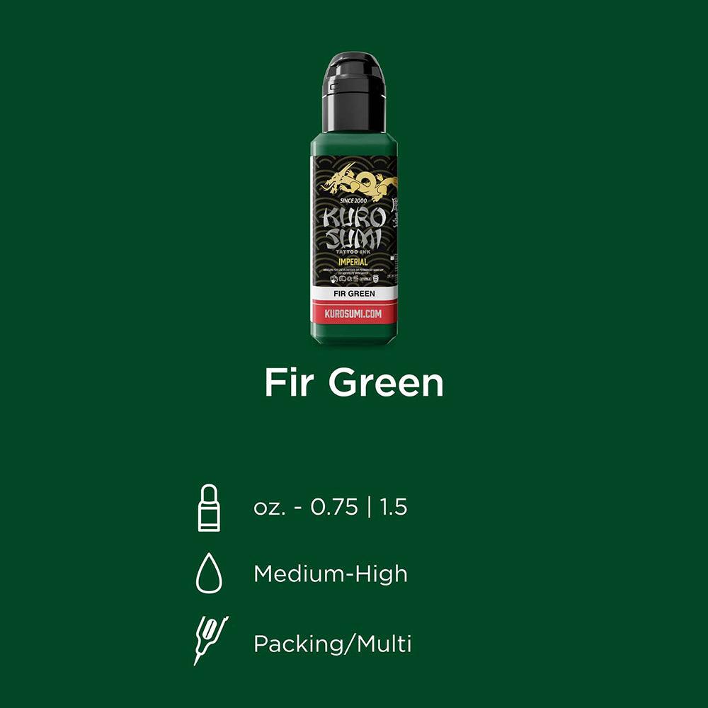 Tinta para Tatuagem Kuro Sumi Imperial Fir Green