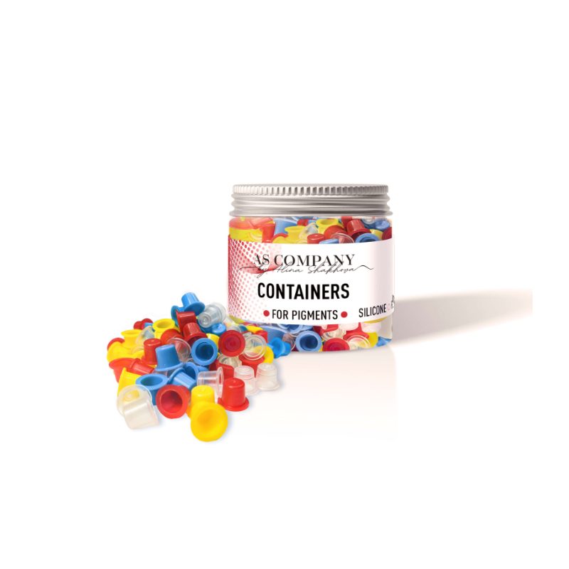 Recipientes AS COMPANY para Pigmentos 9 mm/170 pcs