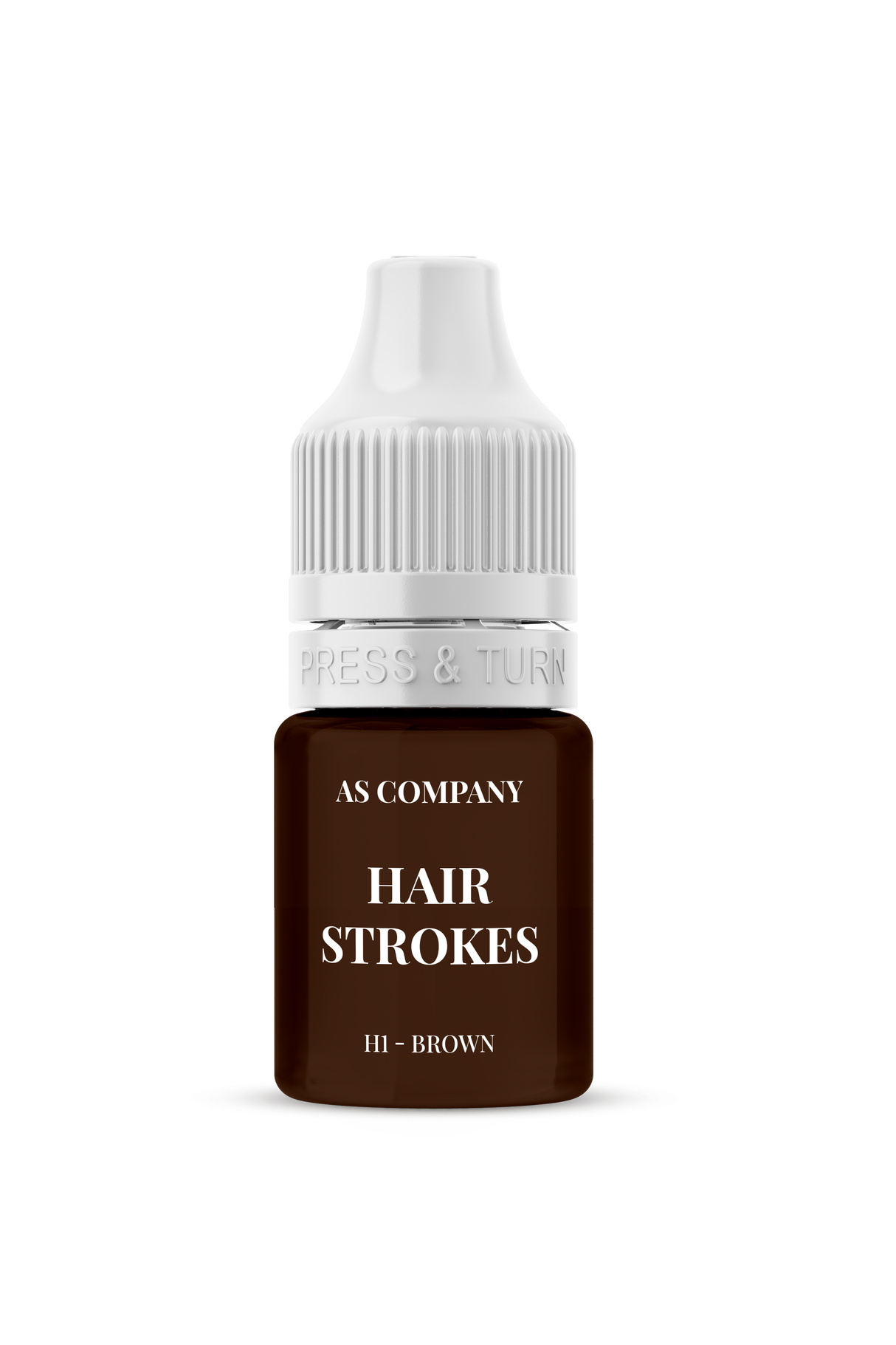 AS COMPANY Eyebrow Set Hair Strokes Hybrid Organic-Based 7×6ml