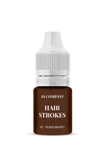AS COMPANY Eyebrow Set Hair Strokes Hybrid Organic-Based 7×6ml