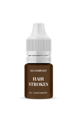 AS COMPANY Eyebrow Set Hair Strokes Hybrid Organic-Based 7×6ml