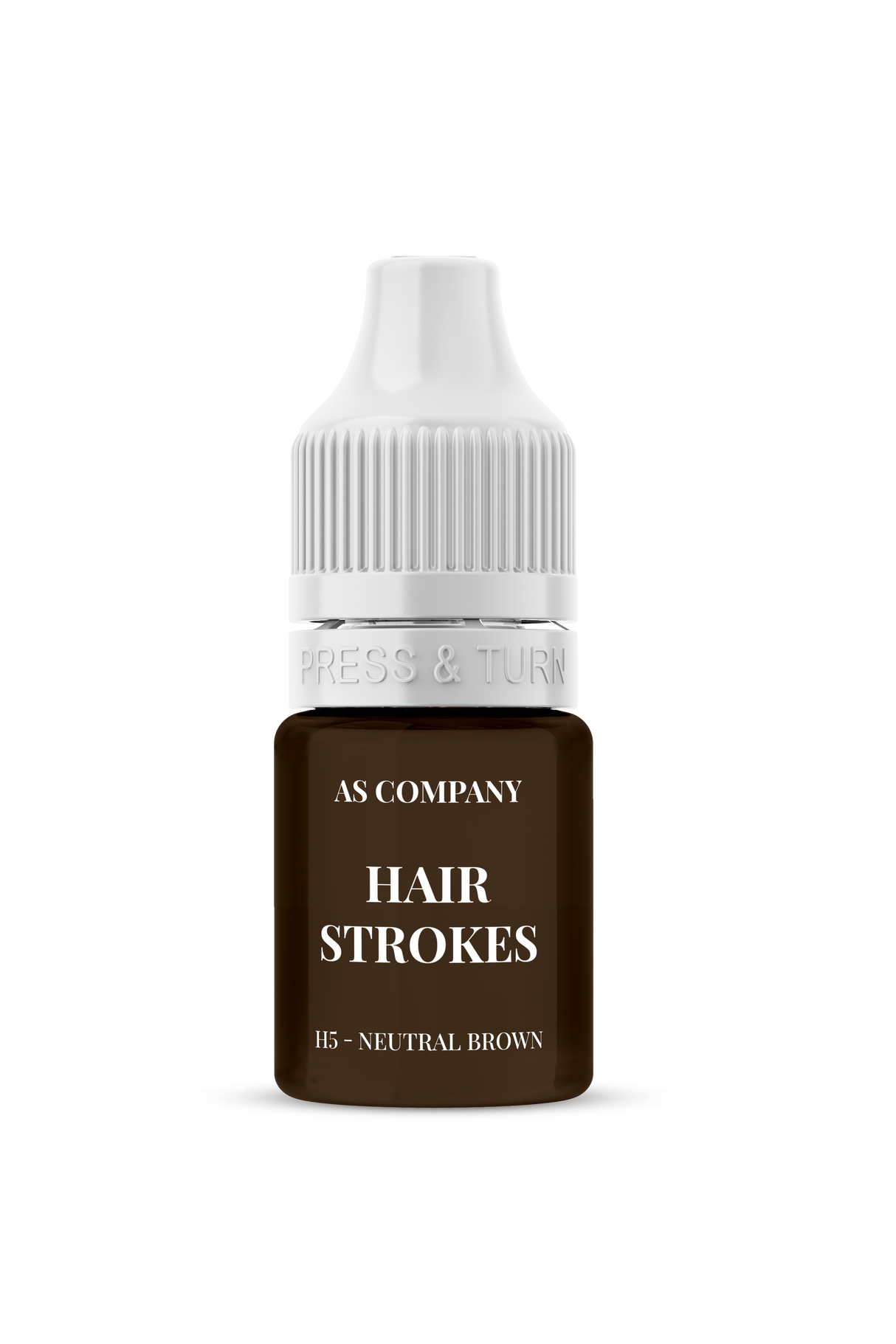 AS COMPANY Eyebrow Set Hair Strokes Hybrid Organic-Based 7×6ml