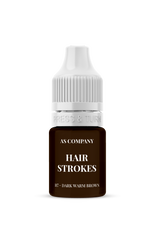 AS COMPANY Eyebrow Set Hair Strokes Hybrid Organic-Based 7×6ml