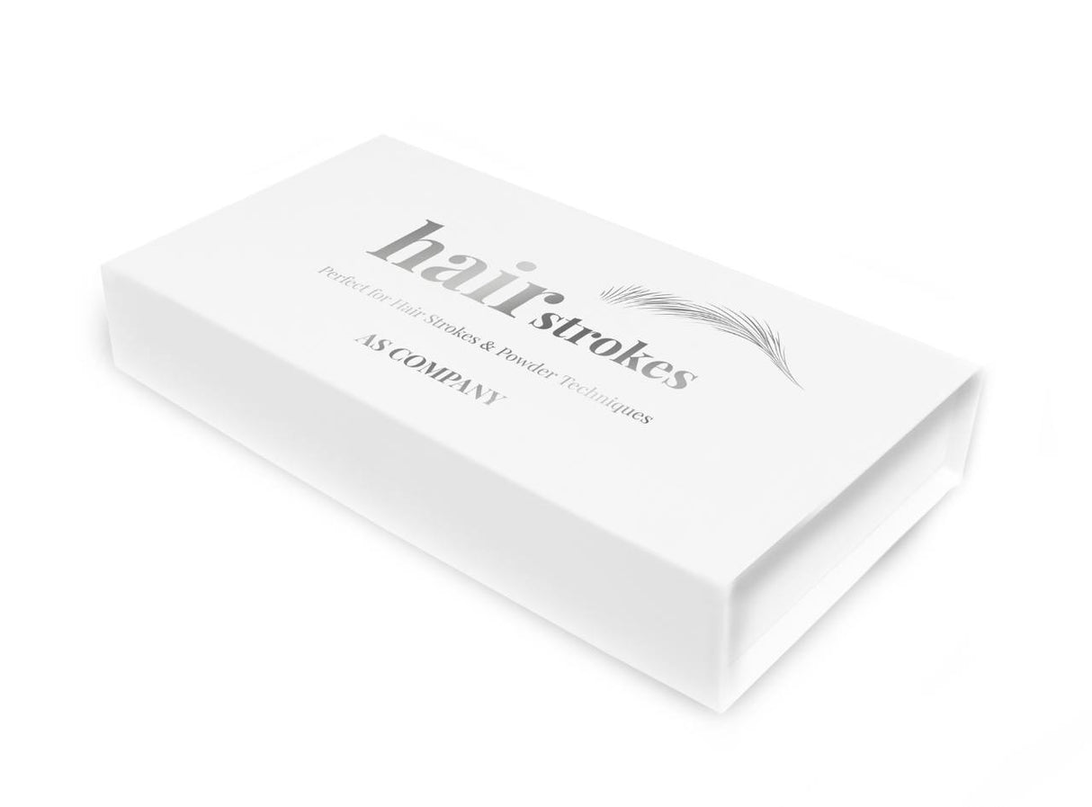 AS COMPANY Eyebrow Set Hair Strokes Hybrid Organic-Based 7×6ml